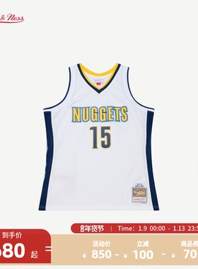 NBAMITCHELL & NESS 丹佛掘金尼古拉约基奇17-18赛季Swingman球衣