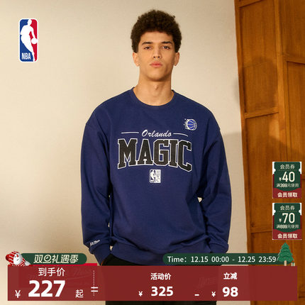 MITCHELL&NESS-NBA官方奥兰多魔术Lifestyle男女同款运动圆领卫衣