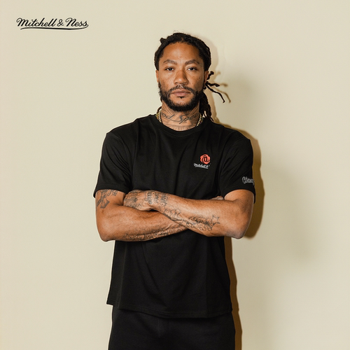 罗斯同款MITCHELL&NESS公牛短袖