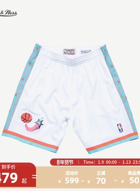 NBA官方MITCHELL & NESS 全明星Swingman球裤篮球裤