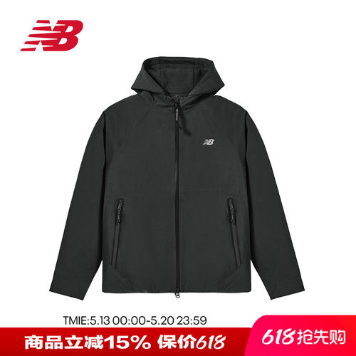 NB男款三合一连帽马甲外套