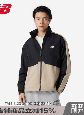 New Balance NB正品男款女款运动上衣休闲舒适百搭外套AMJ41340