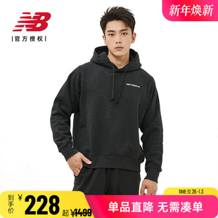 Balance 秋冬男款 TOKYO 日系连帽加绒卫衣男AMT25063 Grey New