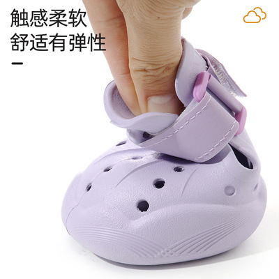 厂家直销宠物狗狗户外透气凉鞋网鞋泰迪跑步洞洞狗鞋宠物鞋小型