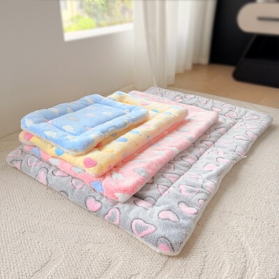 宠物垫子加厚保暖毛毯子地棉垫狗窝睡垫猫咪被子狗狗用品
