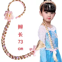 Дисней, детский парик для принцессы, аксессуар для волос с косичкой, «Холодное сердце»