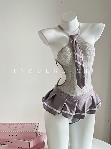 indulge me 恋爱循环*制服cos性感学生内衣套装