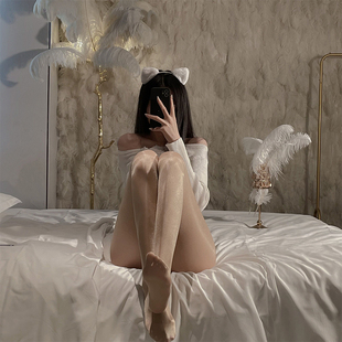 indulge me 女神降临*情趣性感丝袜透明油亮包芯丝连体丝袜