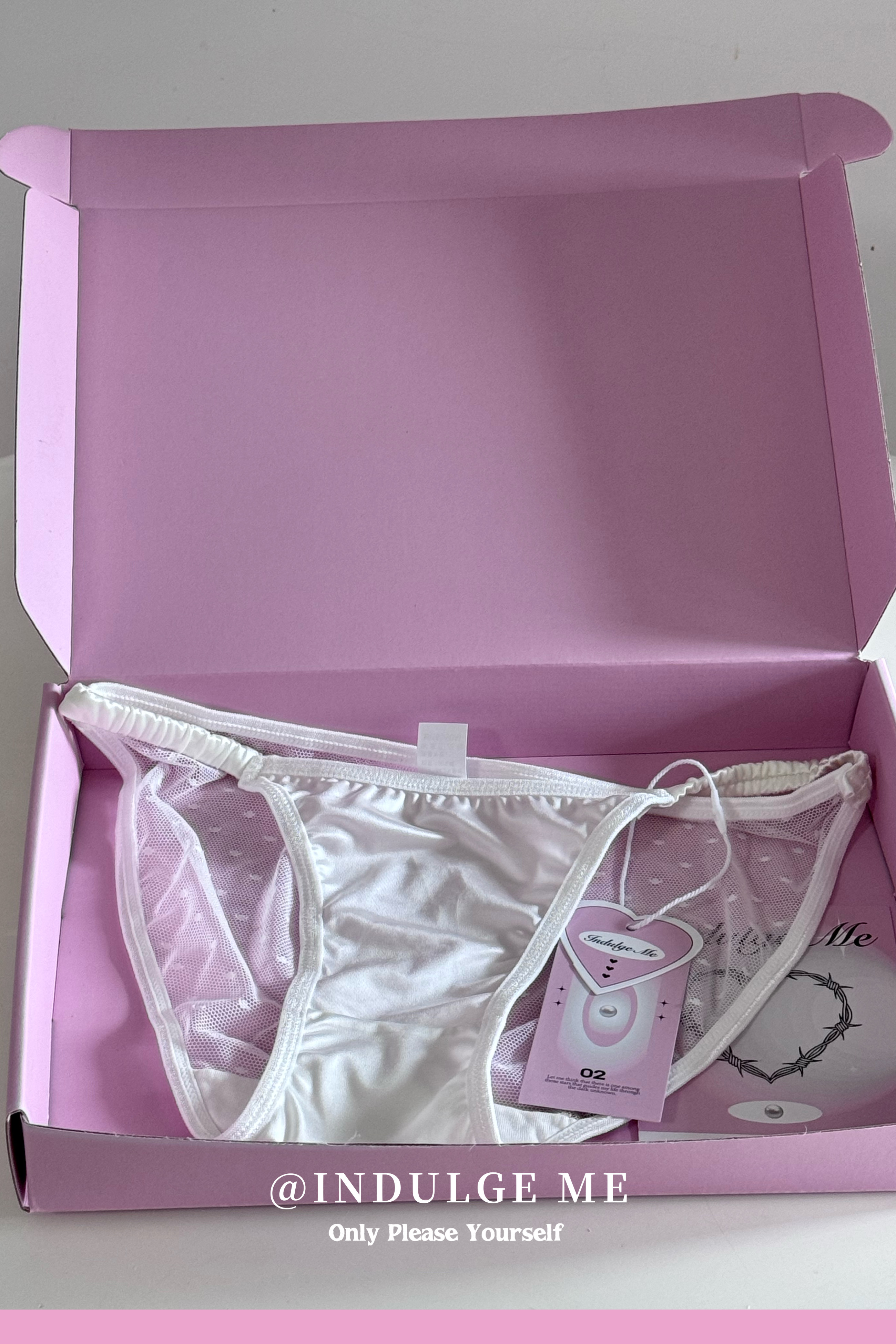 三角纯欲风全棉裆网纱冰丝内裤