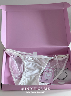 miu系波点*高开叉女士冰丝无痕内裤女低腰夏季薄款透气性感三角裤