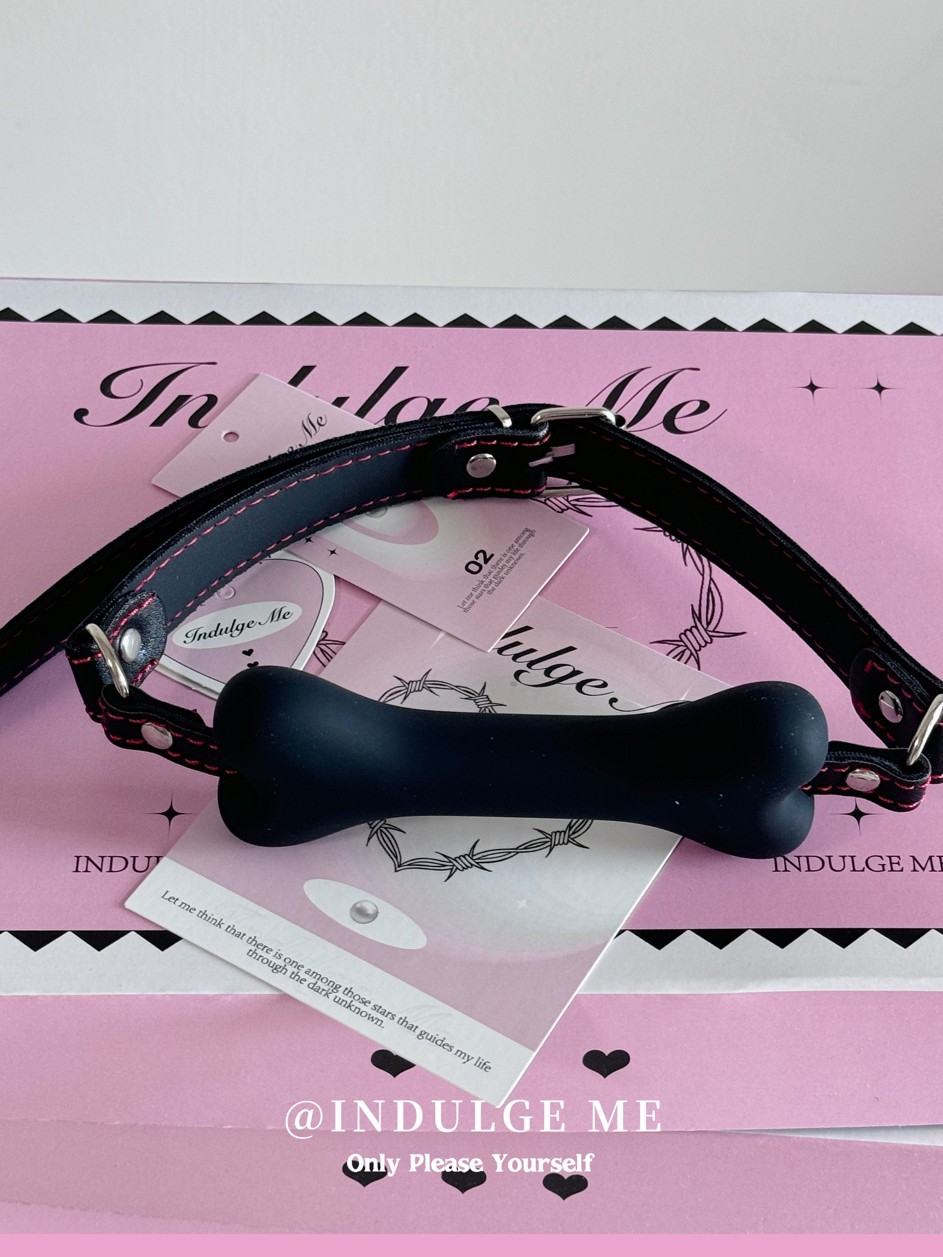 indulge me狗狗口塞 硅胶狗狗骨头口塞硅胶口枷道具