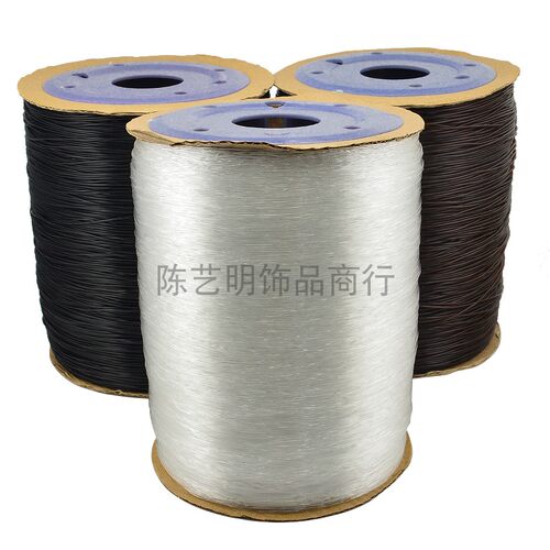 大卷有弹性串珠透明弹力线鱼丝线