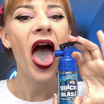 现货美国Quick Blast super sour特酸超酸喷雾糖浆糖果零食液体糖