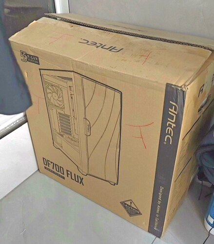 Antec安钛克DF700 FLUX机箱包装箱纸箱空箱外箱盒子泡沫