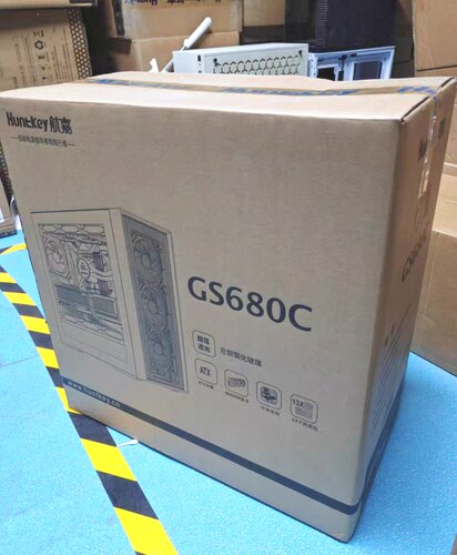 航嘉GS680C机箱包装箱纸箱空箱外箱盒子泡沫