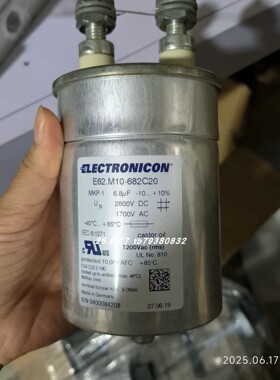ELECTRONICON E62.M10-682C20现货电容E12.E93-403200