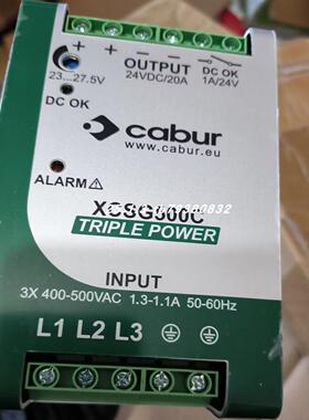 CABUR XCSF240C XCSG500C开关电源 XR081E24接线端子XCSF240C