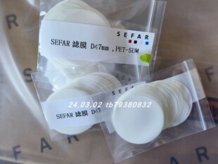 SEFAR PET-5um D47mm滤膜JOMESA PE-47L-100S PE-47L-5S