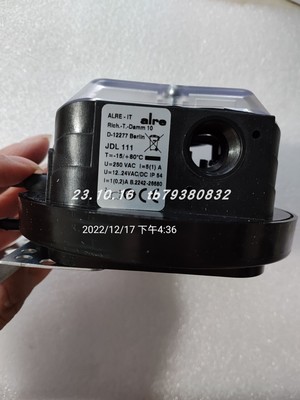 ALRE-IT风压开关JDL111