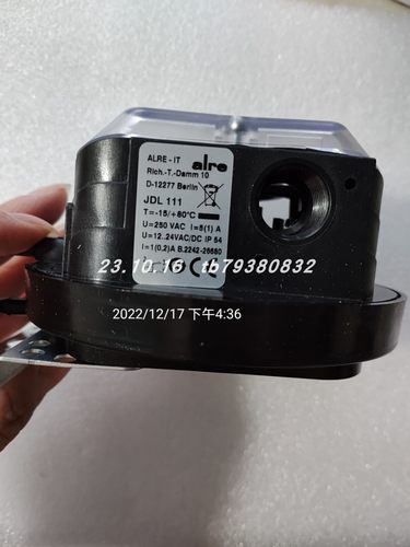 ALRE-IT风压开关JDL111