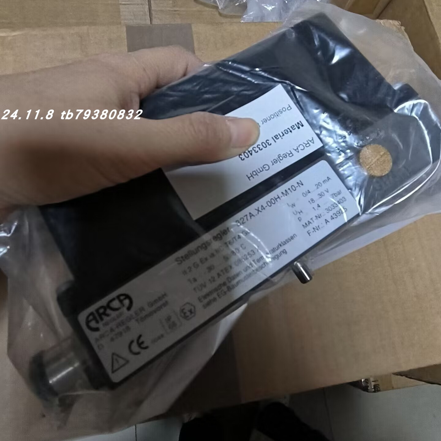 ARCA 827A.E2-A0H-M10-G定位器827A.E2-A00-M10-G