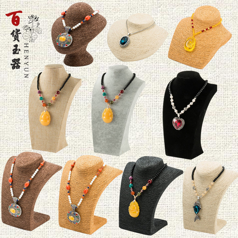 复古人像首饰珠宝展示道具