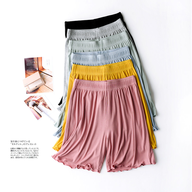 莫代尔运动可外穿起居空调睡裤