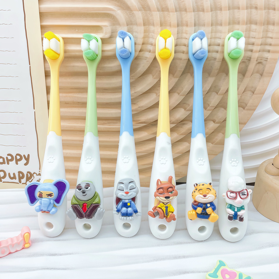 儿童宝宝幼儿2-12岁卡通朱迪可爱动物护齿护龈软毛任乳牙训练牙刷,婴童洗护,乳牙刷/训练牙刷/护齿牙刷,淘宝优惠券,粉丝福利购,淘宝优惠卷