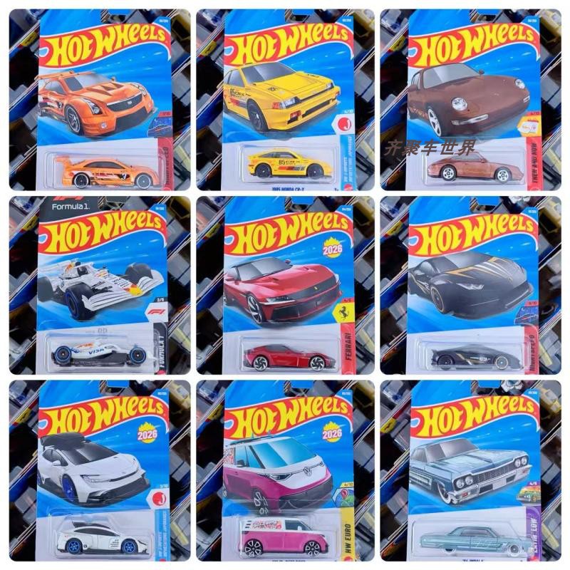 风火轮26D热门普卡法拉利F1红牛兰博飓风64比例合金C4982