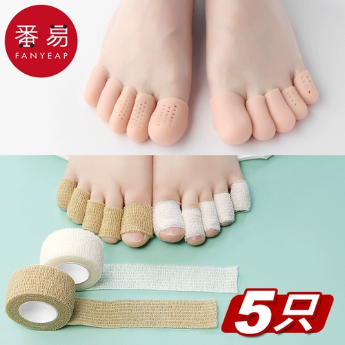 Разделители пальцев ног, силиконовый износостойкий защитный чехол для пальцев на ноге на высоком каблуке