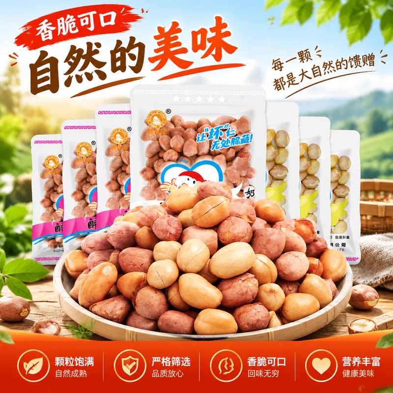苏太太五香花生米下酒菜零食小吃