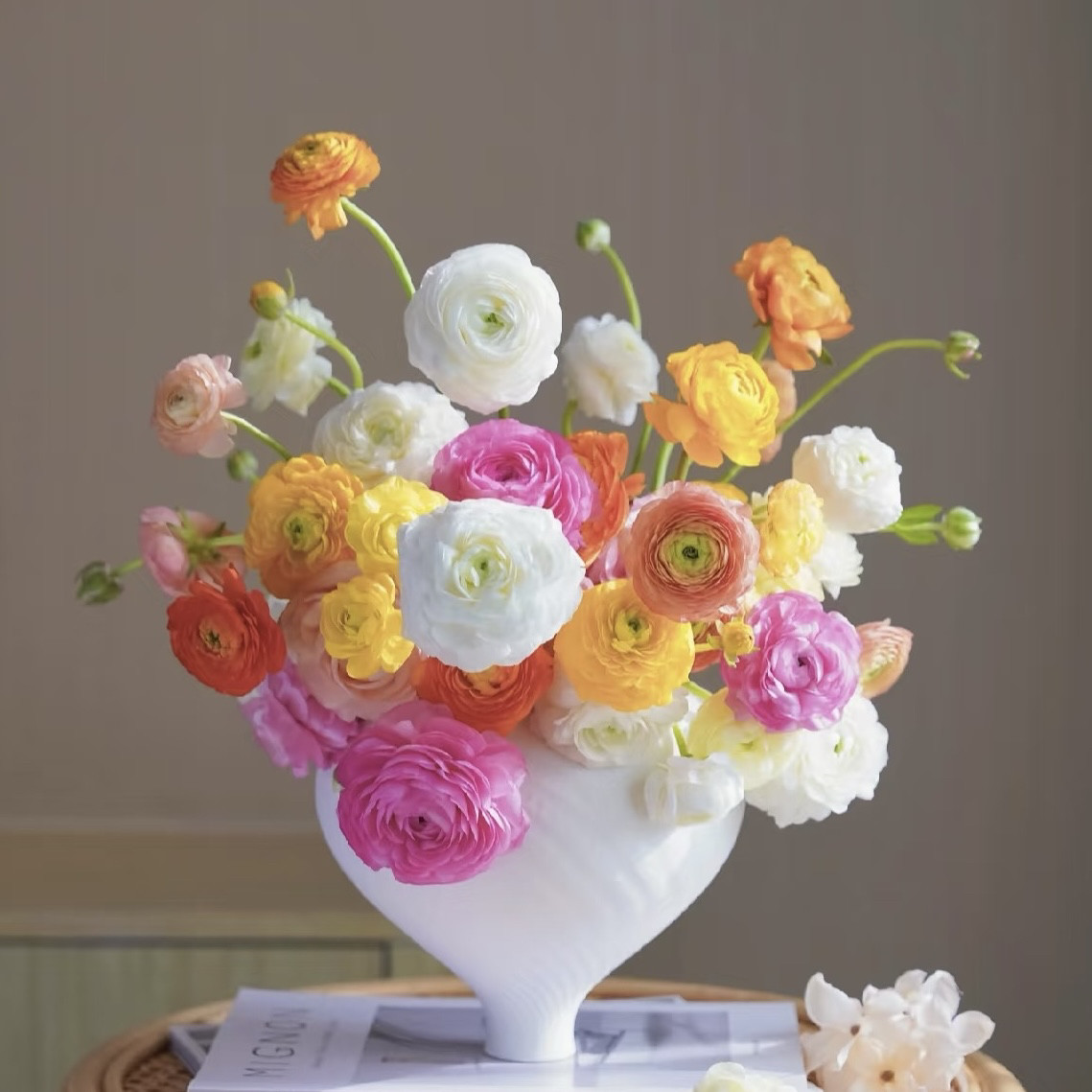 洋牡丹鲜花（1单包邮）三色粉色橙黄色白色云南鲜花,鲜花速递/花卉仿真/绿植园艺,花材,淘宝优惠券,粉丝福利购,淘宝优惠卷