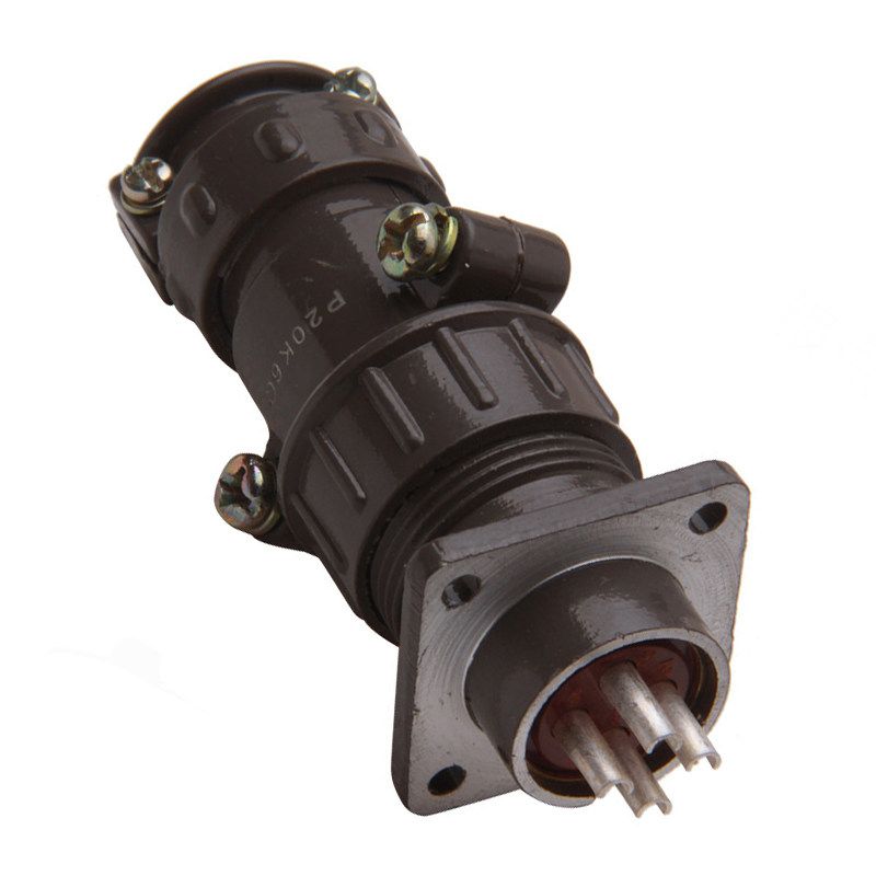 P20 4芯25A 航空插头 连接器 P20K6Q P20J6Q P20J6A P20K6A Q