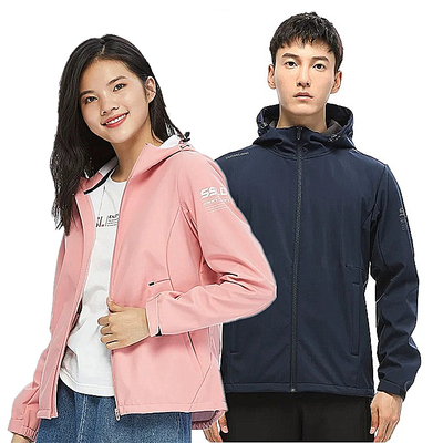 图途senselead秋男女连帽软壳