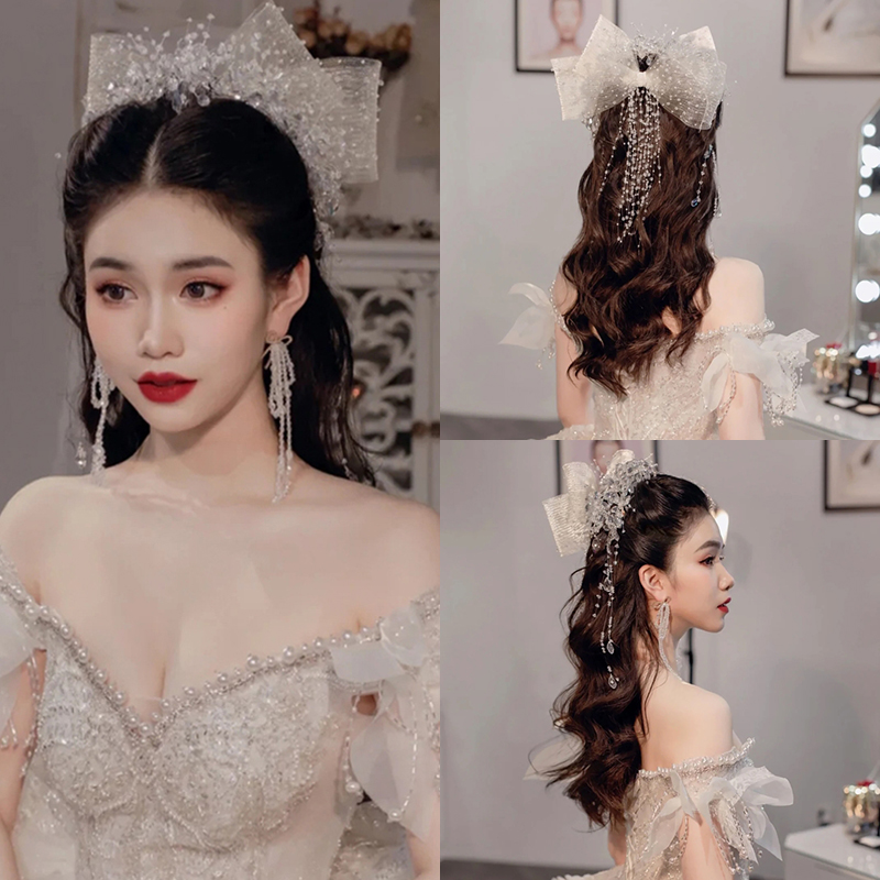 发饰套装水晶串珠日韩森系超仙美