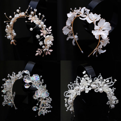 发箍发带串珠合金日韩森系超仙美