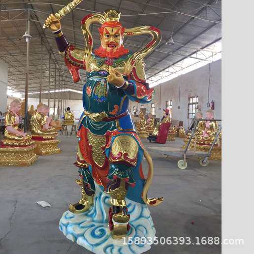 牛王马祖爷神像  牛王菩萨神像  13米五显大帝神像