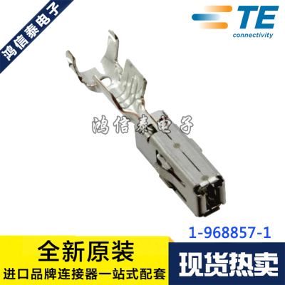 TE/AMP连接器 1-968857-1 端子 线规14-16AWG 原装现货 一个起拍