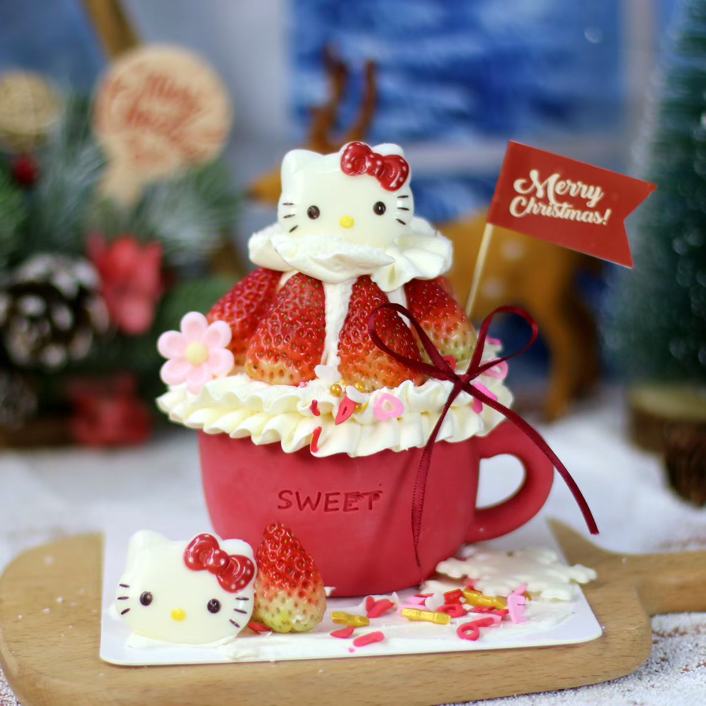HelloKitty圣诞装饰KT猫巧克力