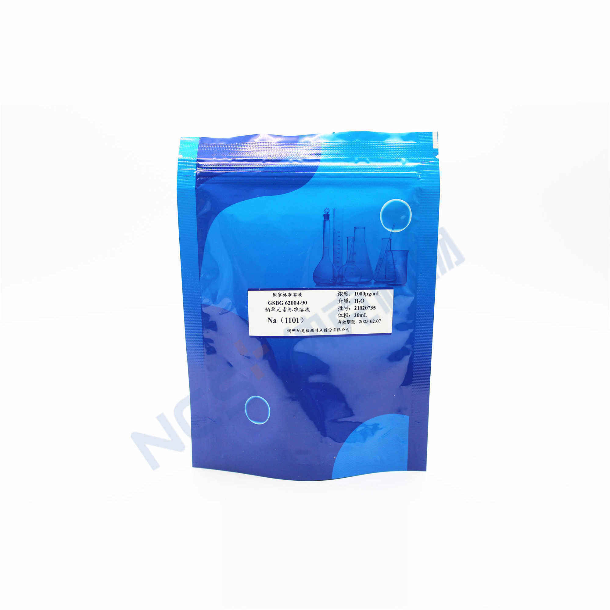 单元素标液钠钾铷铯镓1000(μg/mL)/50ml/20ml(现货顺丰直发)