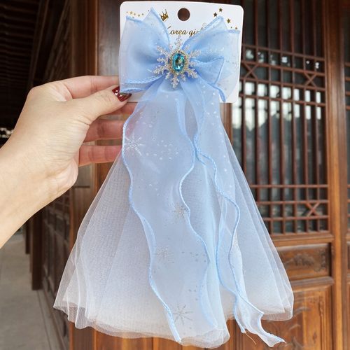 儿童公主风超仙网纱发饰