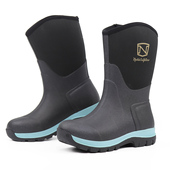 成人女款 水鞋 胶鞋 精品女士户外加厚雨鞋 耐磨透气防滑橡胶水靴套鞋