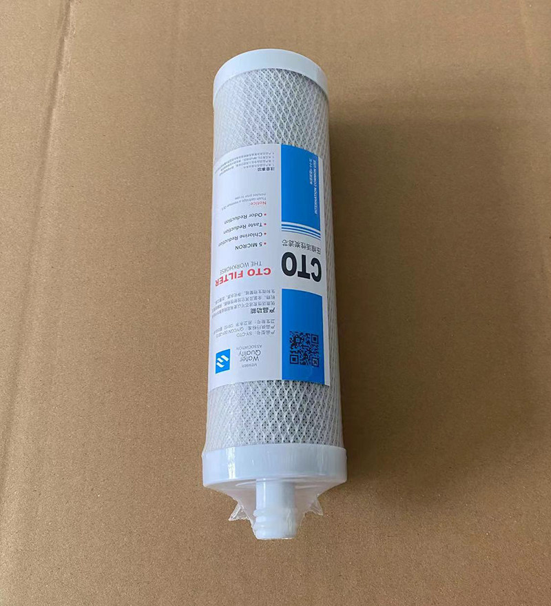 三溢插入式CTO净水器滤芯10寸插入式压缩活性炭滤芯烧结炭通用图片