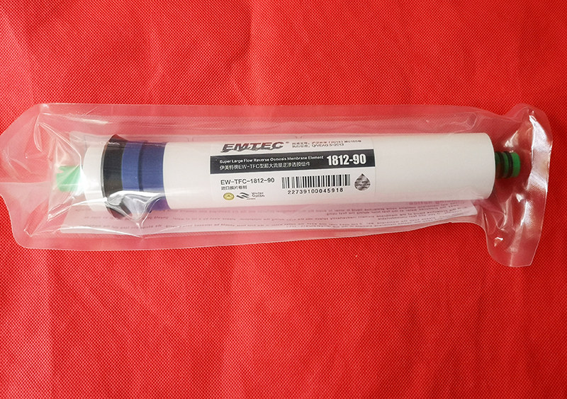 EW-TFC2012-90G/1812-75G100G净水器反渗透膜滤芯节水型RO膜白膜