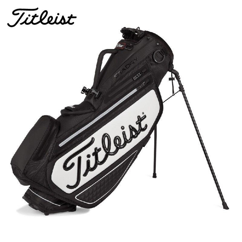 Titleist泰特利斯高尔夫球包皮革防水轻量支架包Stadry职业男球包