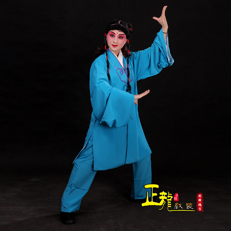 正龙戏装京剧越剧黄梅戏曲演出服装天仙配牛郎男童子董永书童衣