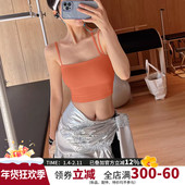 收副乳细带运动内衣女外穿防震聚拢健身文胸高度支撑瑜伽背心夏季