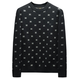 2025年秋冬季新款圓領(lǐng)印花毛衣錢塘6011202P110沙發(fā)，男裝針織衫/毛衣，錢塘6011