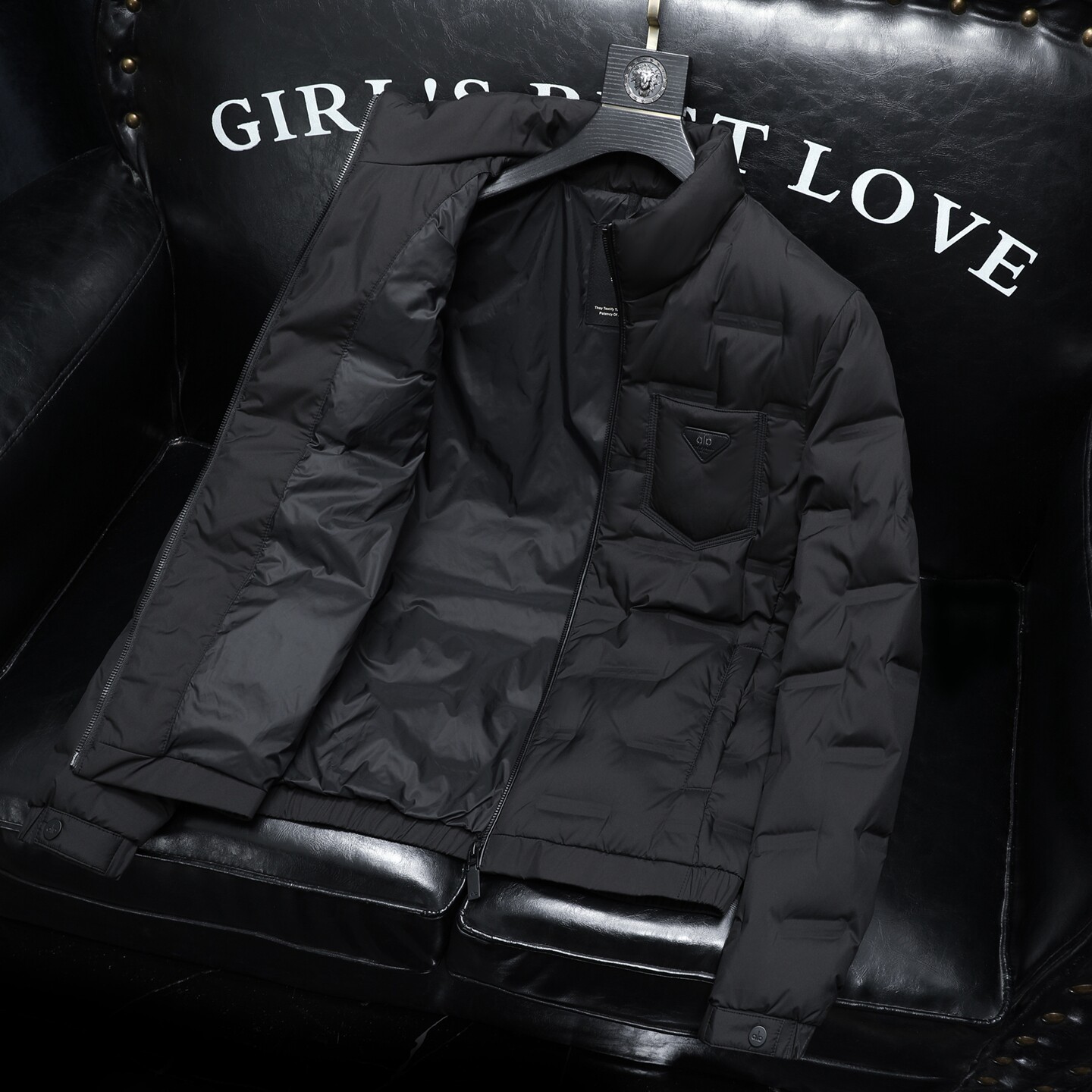 2025冬季新款90%白鸭绒翻领暗花羽绒服钱塘6011-6966P300沙发,男装羽绒服,钱塘6011