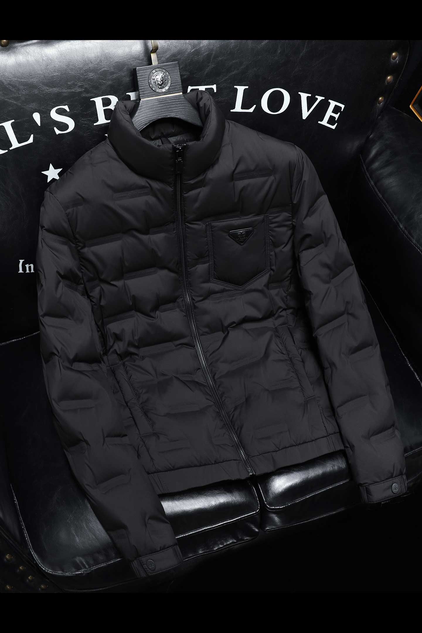 2025冬季新款90%白鸭绒翻领暗花羽绒服钱塘6011-6966P300沙发,男装羽绒服,钱塘6011